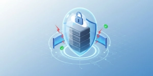 Firewall de aplicaciones protegiendo un servidor contra ataques